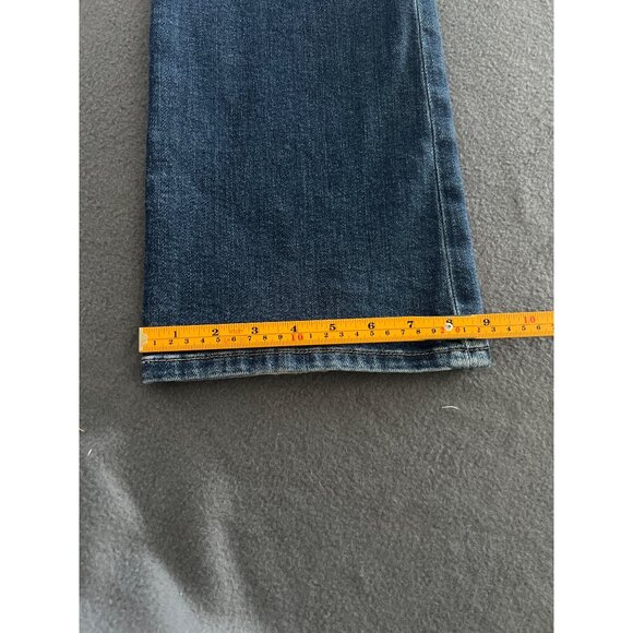 Joe’s Jeans Jenifer Hi Honey Bootcut Jeans Size 31 Curvy Fit Distressed Hem - Picture 12 of 12